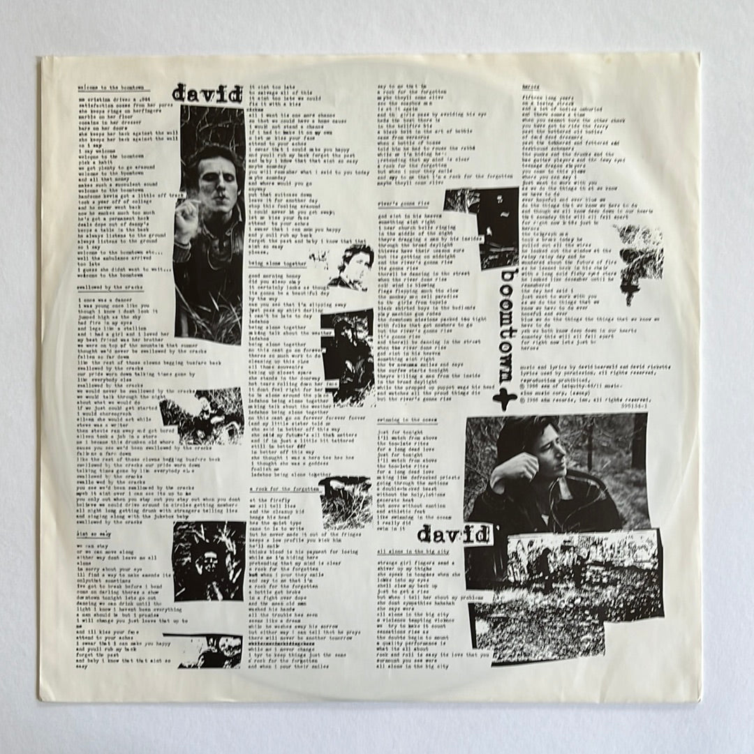 David + David – Boomtown LP mit OIS und Beiblatt (VG)