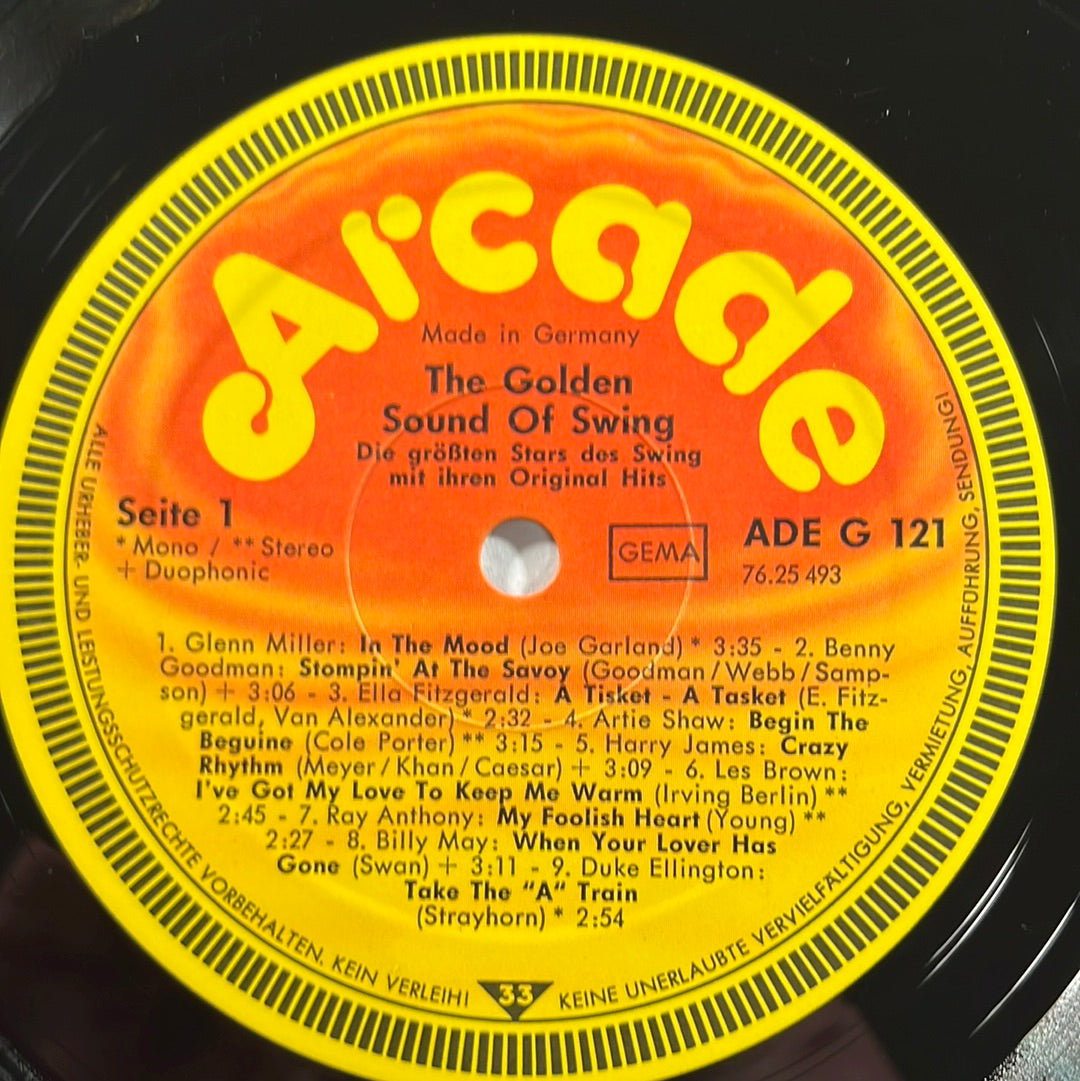 Various – The Golden Sound Of Swing LP (NM)