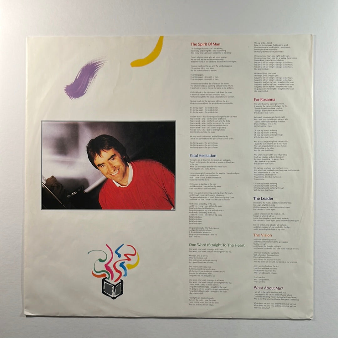 Chris de Burgh – Into The Light LP mit OIS, Beiblatt und Booklet (NM)
