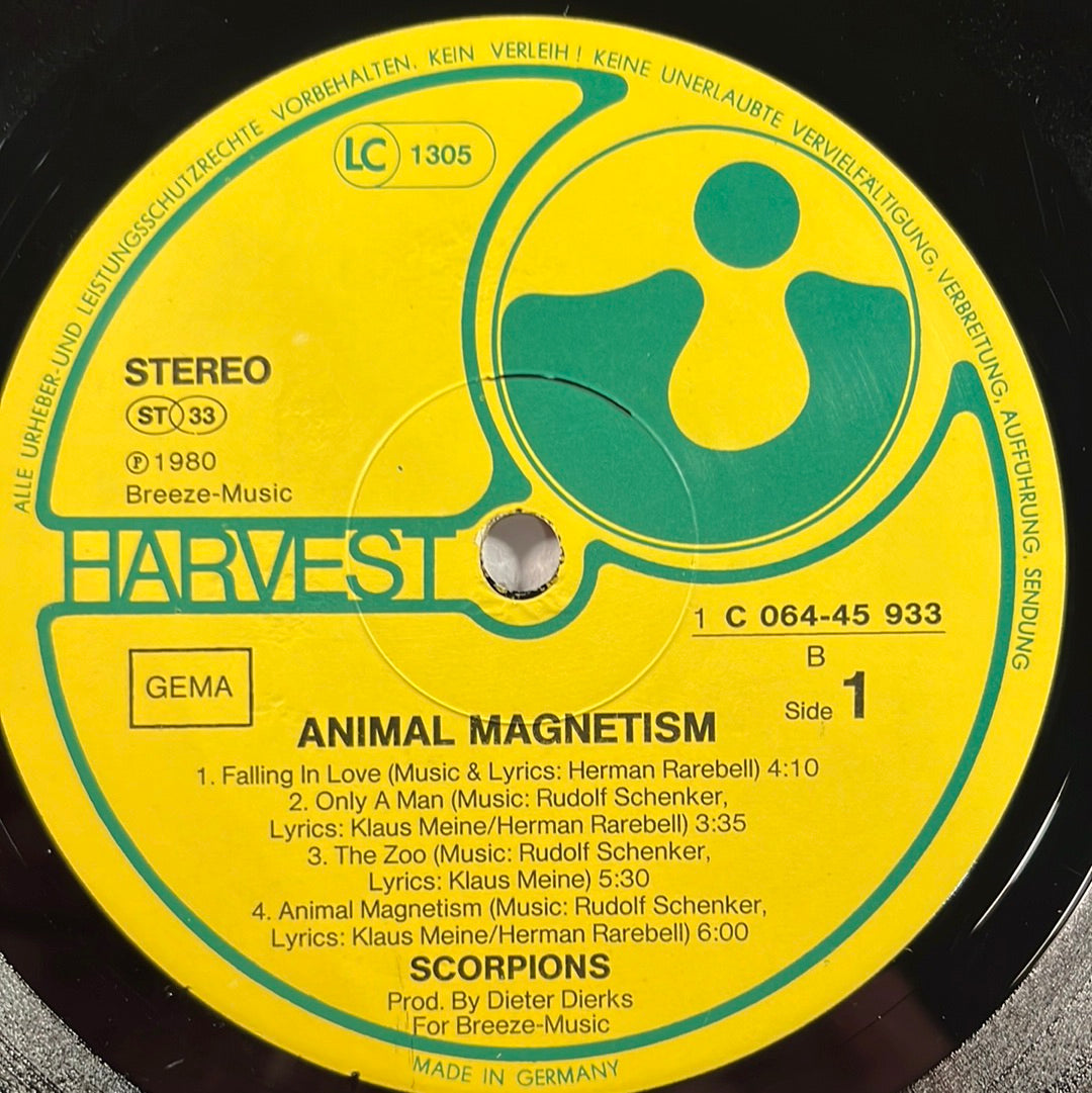 Scorpions – Animal Magnetism LP mit OIS (VG)