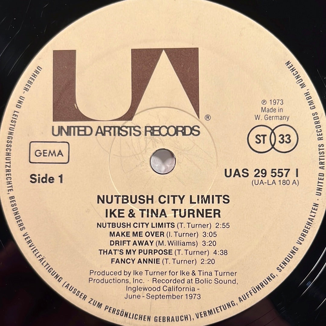 Ike & Tina Turner – Nutbush City Limits LP (VG)