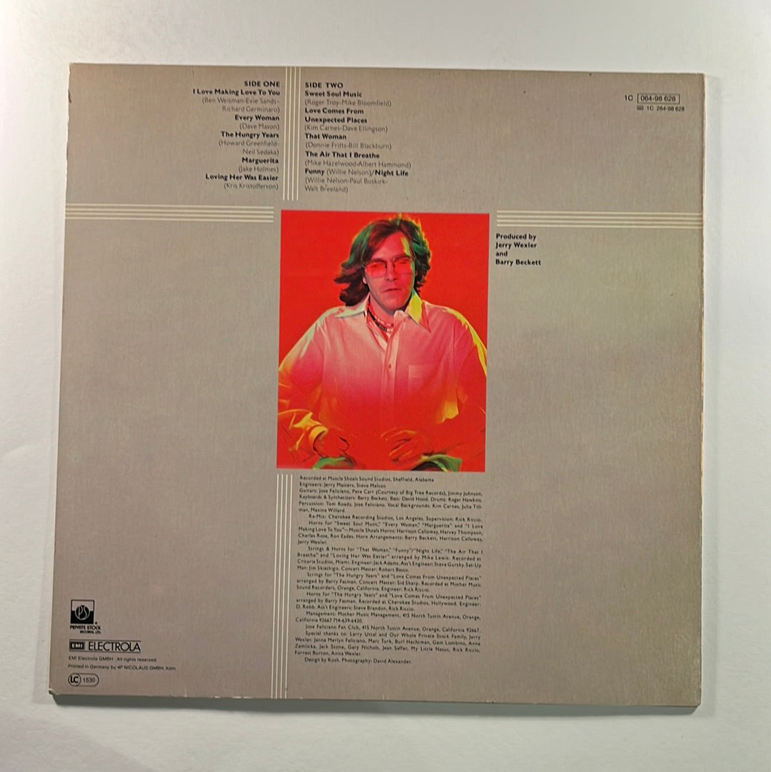 Jose Feliciano – Sweet Soul Music LP (NM)