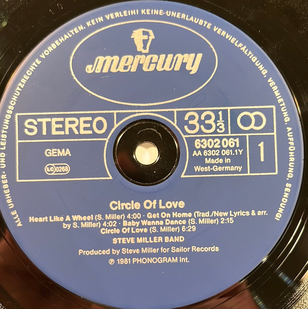 The Steve Miller Band – Circle Of Love LP mit OIS (VG)
