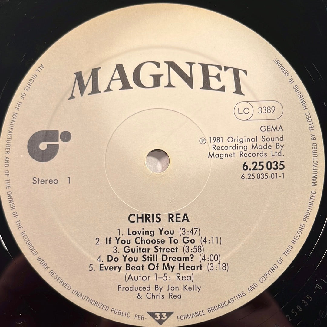 Chris Rea – Chris Rea LP mit OIS (VG)