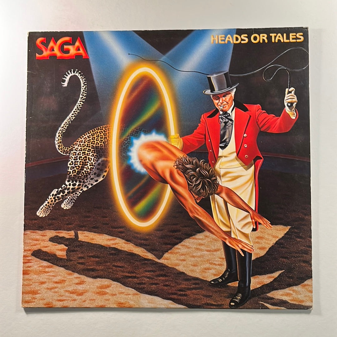Saga – Heads Or Tales LP mit OIS (VG+)