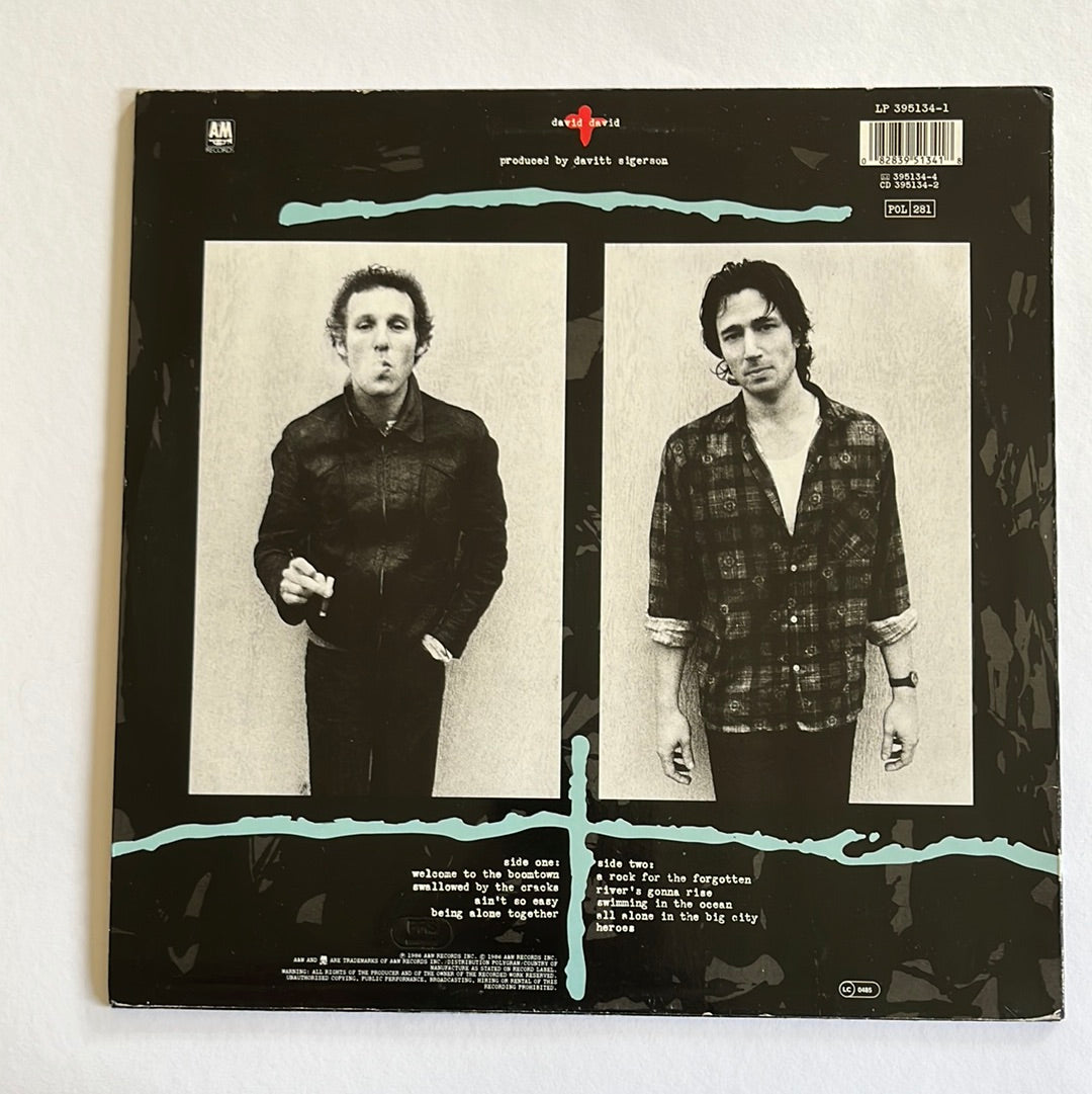 David + David – Boomtown LP mit OIS und Beiblatt (VG)