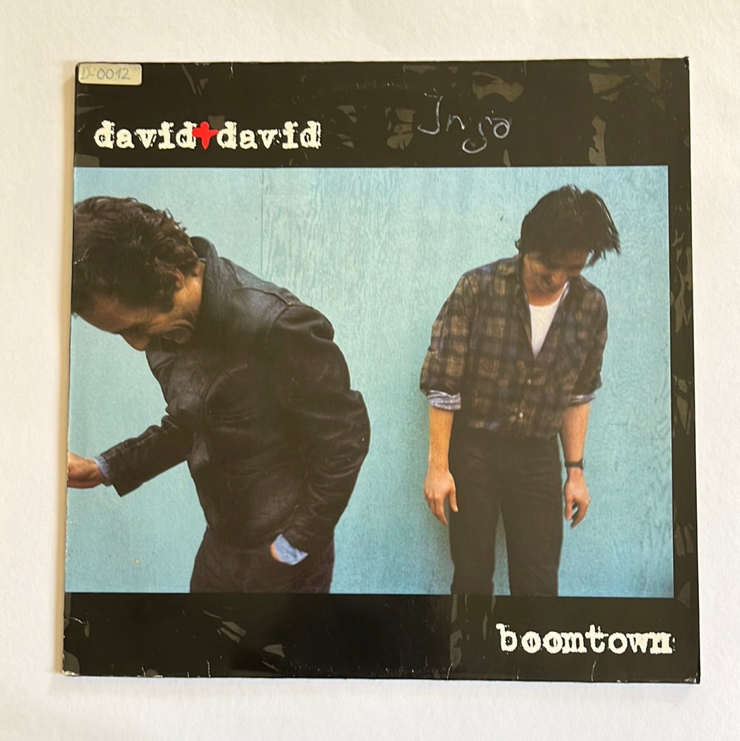 David + David – Boomtown LP mit OIS und Beiblatt (VG)
