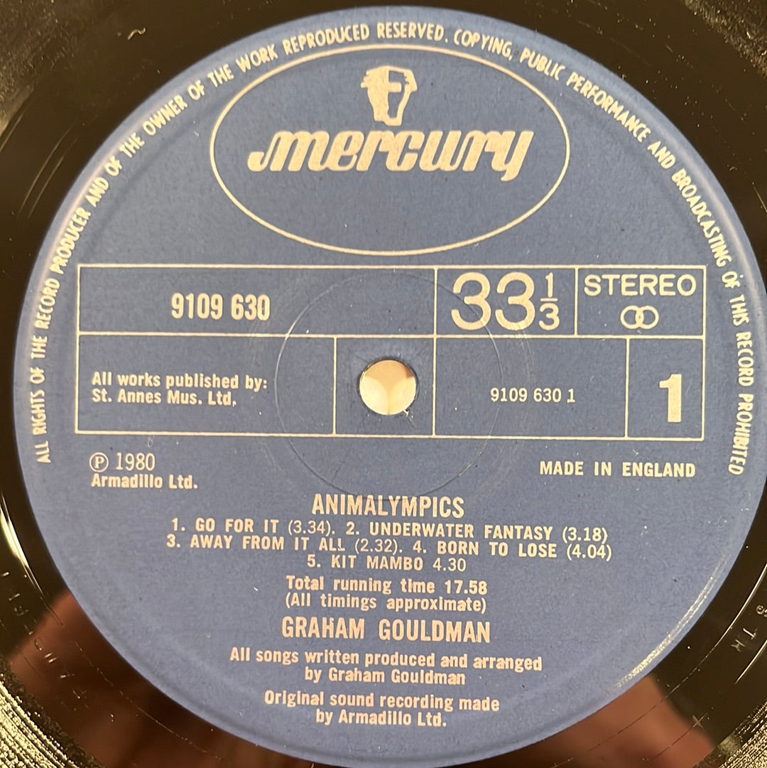 Graham Gouldman – Animalympics LP mit OIS (VG)