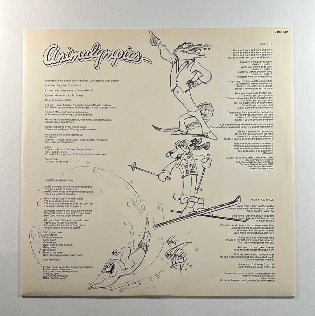 Graham Gouldman – Animalympics LP mit OIS (VG)