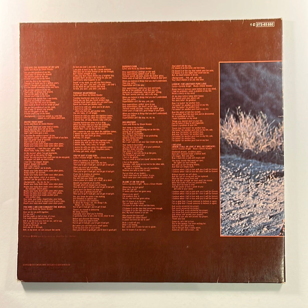 Stevie Wonder – Talking Book LP (NM)