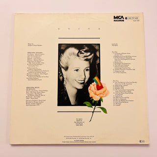 Andrew Lloyd Webber, Tim Rice – Evita Doppel LP mit Booklet (NM) - schallplattenparadis