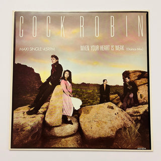Cock Robin – When Your Heart Is Weak (Dance Mix) Maxi - Single (NM) - schallplattenparadis
