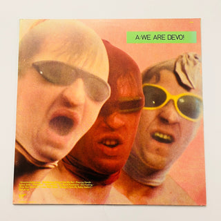 Devo – Q: Are We Not Men? A: We Are Devo! LP - Blue Vinyl (NM) - schallplattenparadis