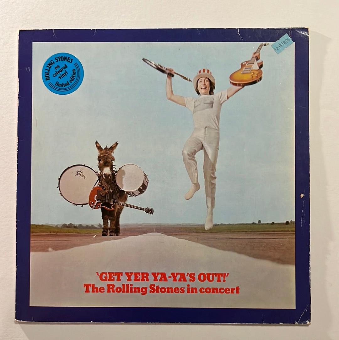 The Rolling Stones – Get Yer Ya-Ya's Out - Blues Transparent Vinyl - LP (VG)