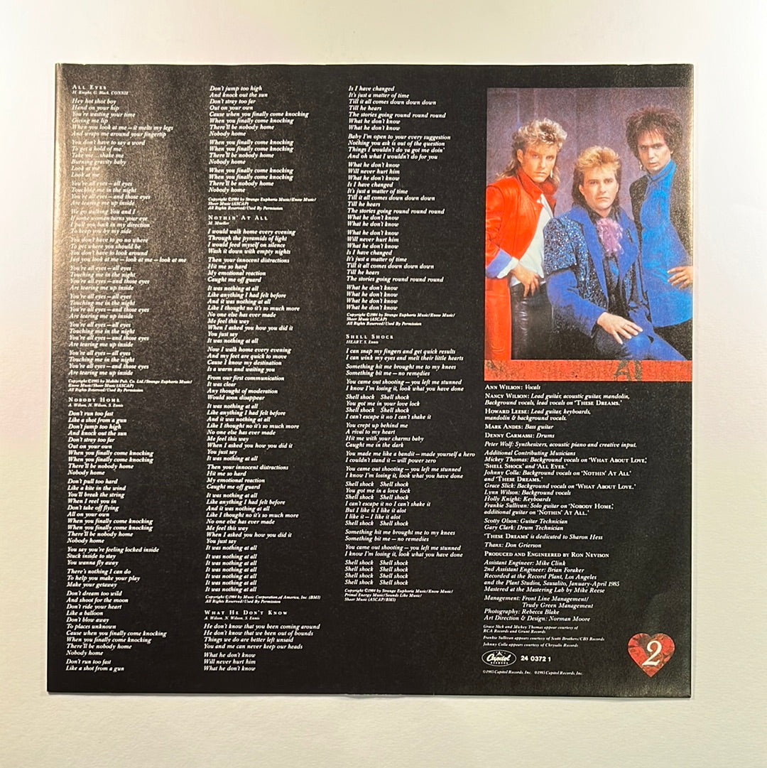 Heart – Heart LP mit OIS (VG)