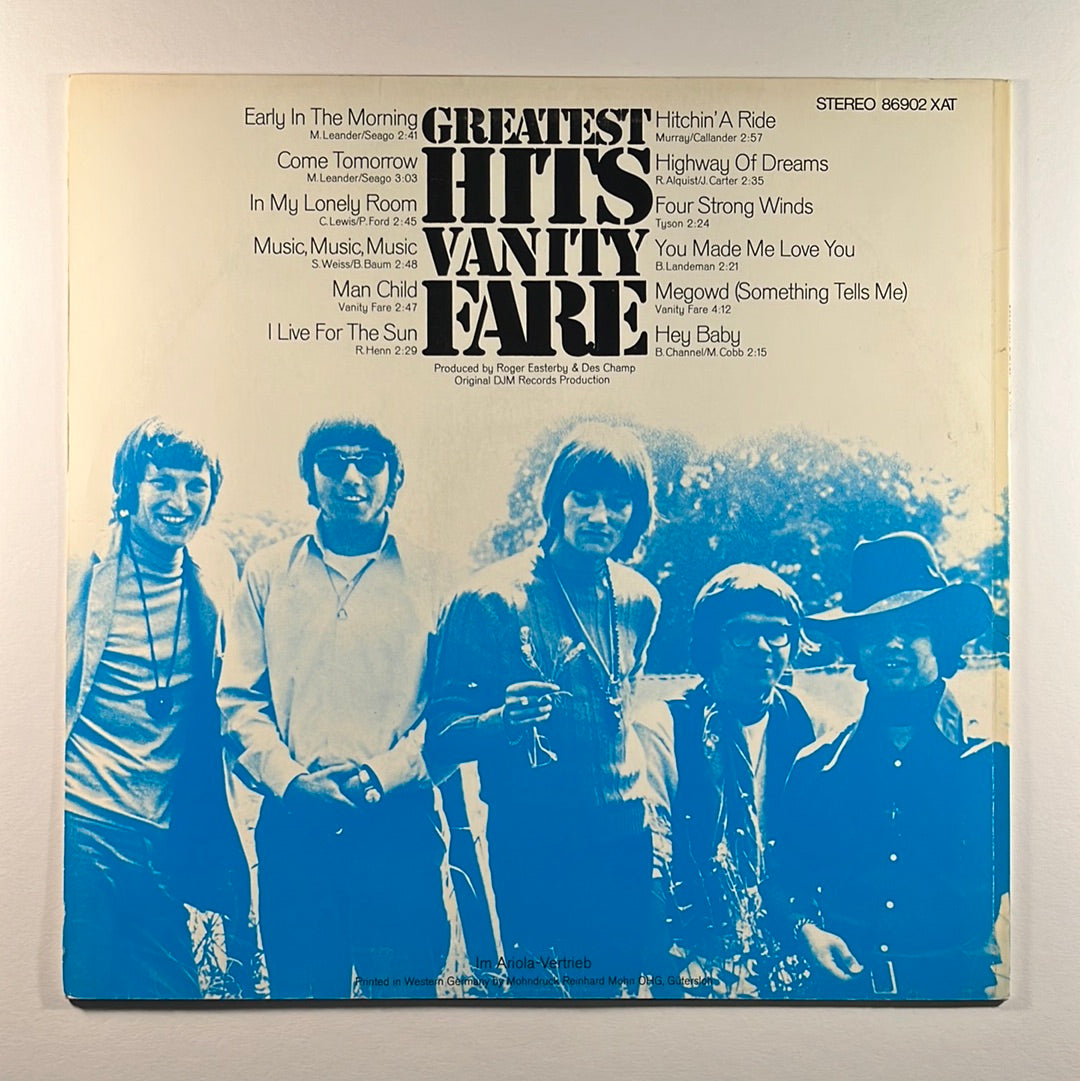 Vanity Fare – Greatest Hits LP (NM)