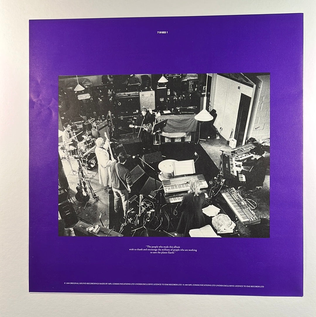 Paul McCartney – Flowers In The Dirt LP mit OIS mit Beiblatt (VG+)
