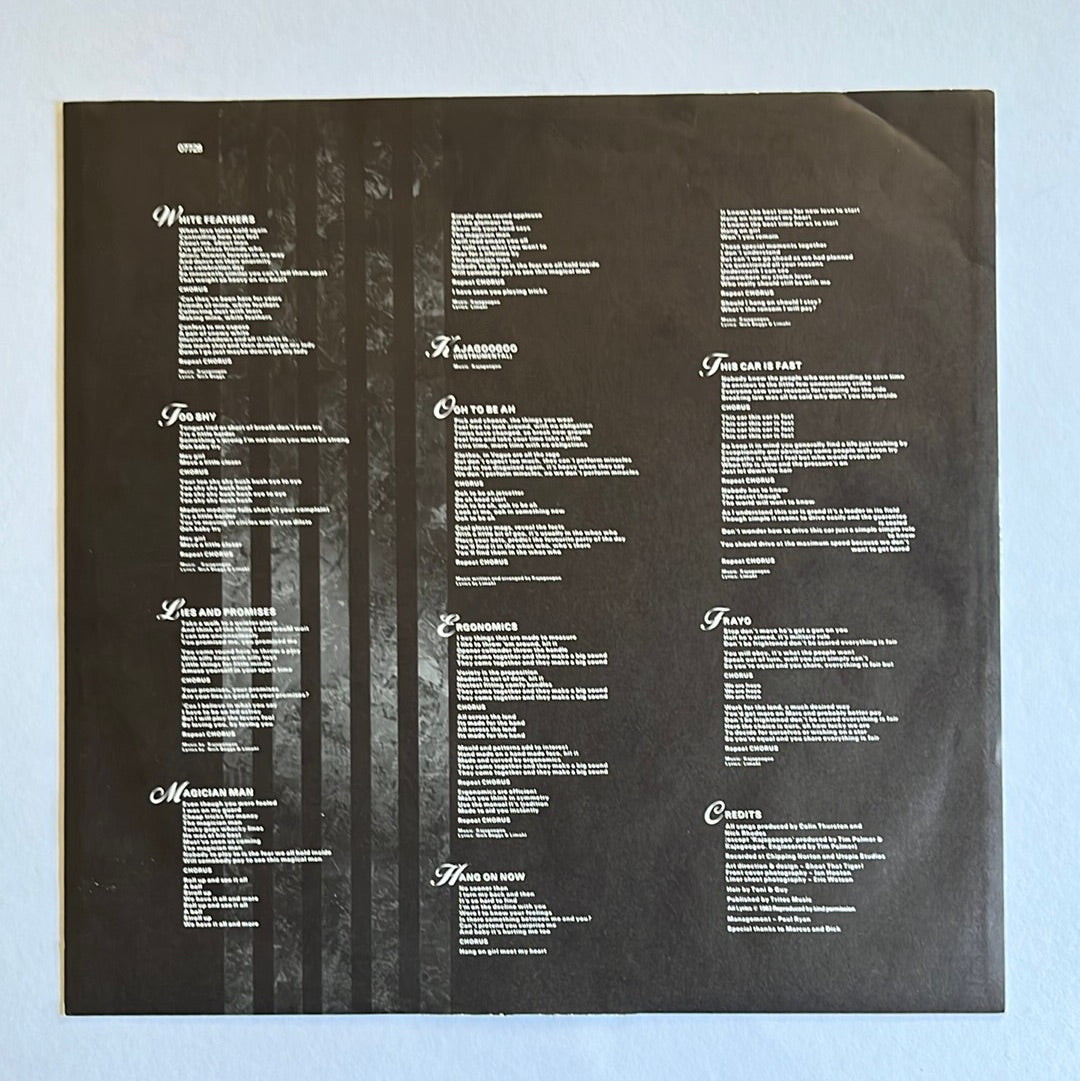 KajaGooGoo – White Feathers LP mit OIS (VG)
