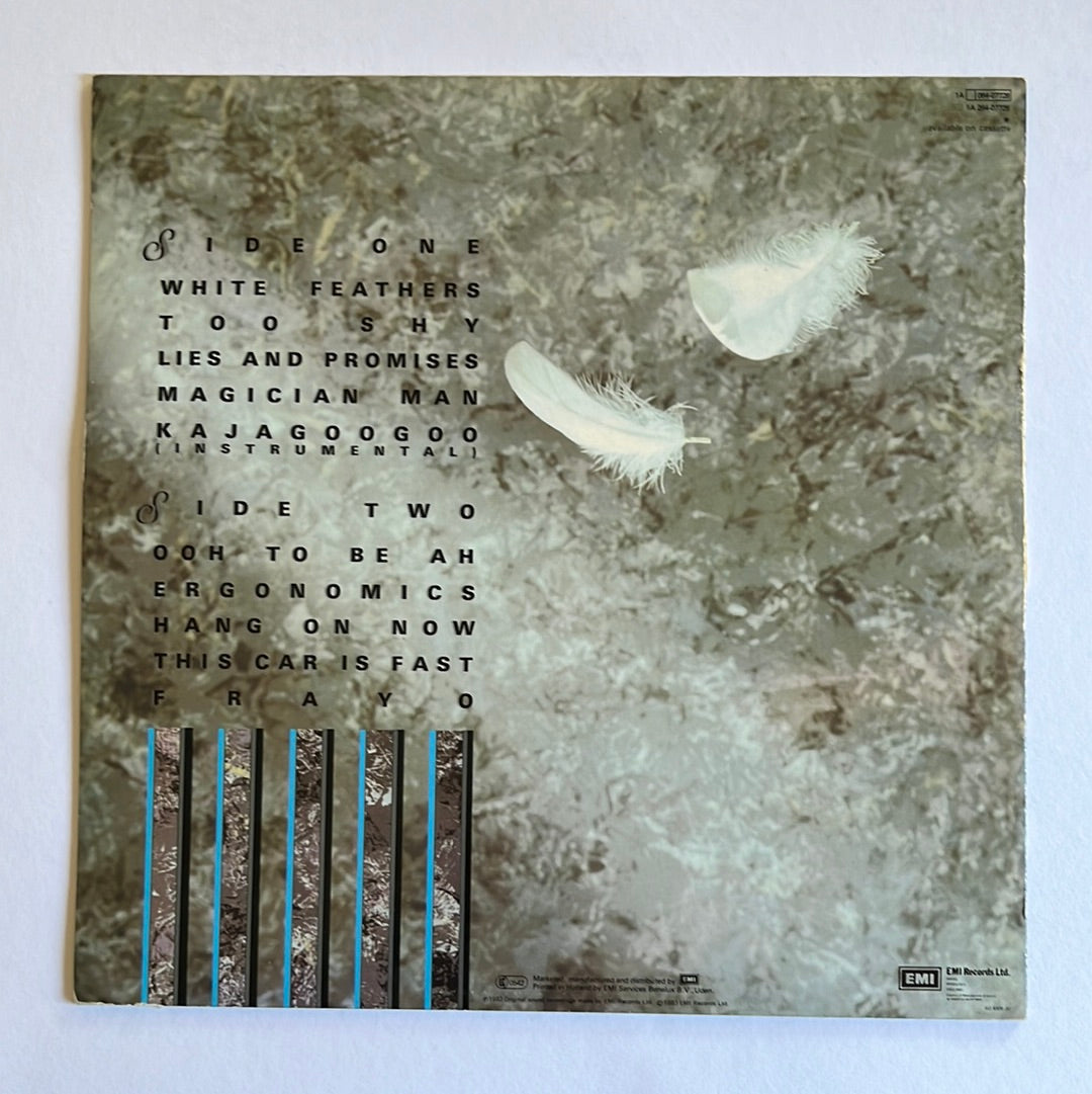 KajaGooGoo – White Feathers LP mit OIS (VG)