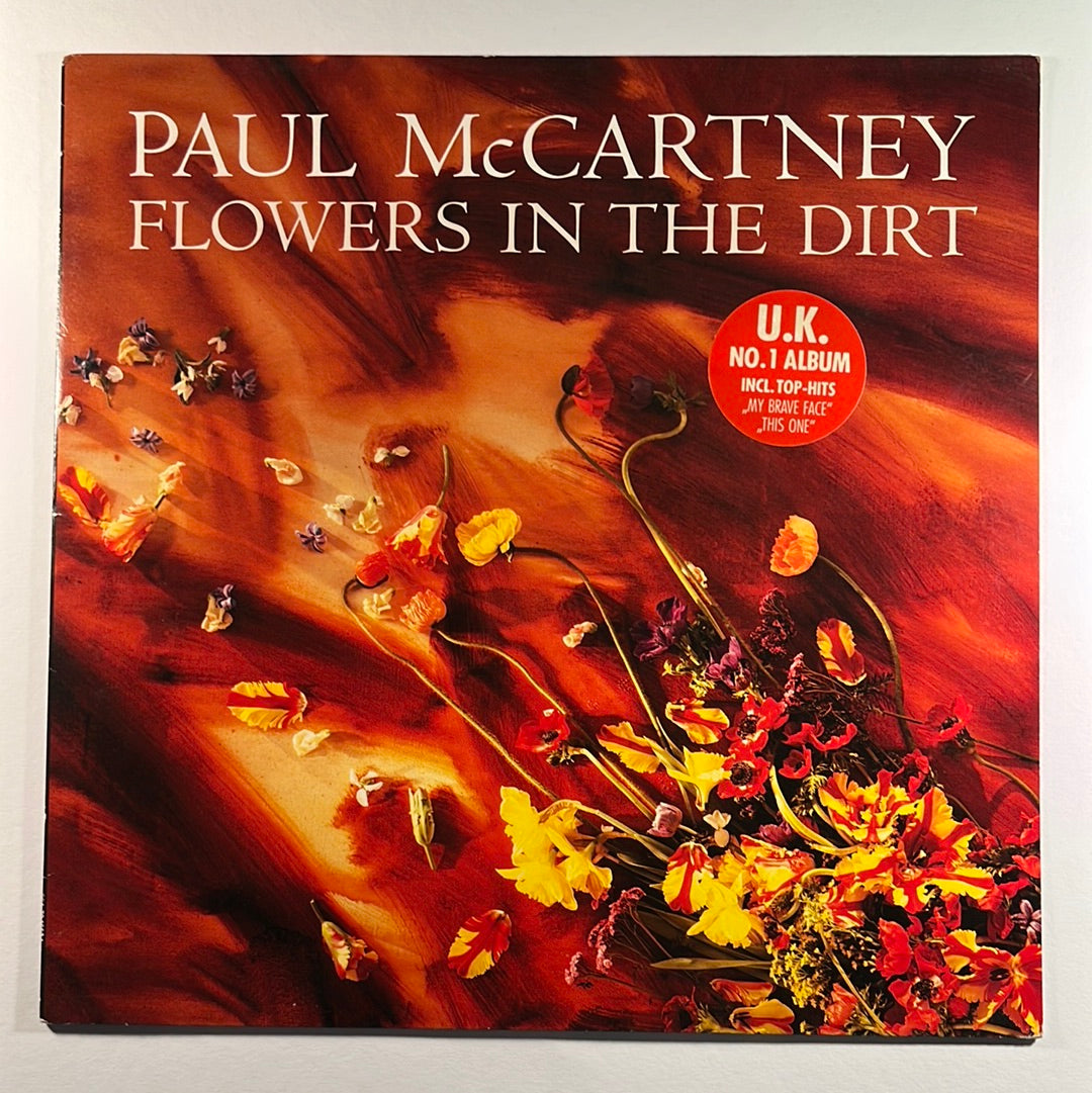 Paul McCartney – Flowers In The Dirt LP mit OIS mit Beiblatt (VG+)