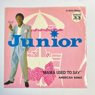 Junior – Mama Used To Say (American Remix) Maxi-Single (NM) - schallplattenparadis