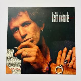 Keith Richards – Talk Is Cheap LP mit OIS (NM) - schallplattenparadis