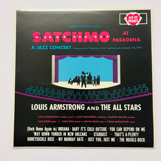Louis Armstrong And The All Stars – Satchmo At Pasadena LP (NM) - schallplattenparadis
