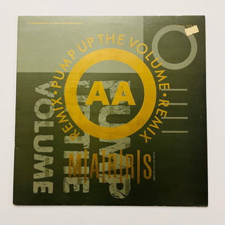 M|A|R|R|S – Pump Up The Volume (Remix) Maxi - Single (VG+) - schallplattenparadis