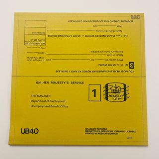 UB40 – Signing Off LP mit 45 RPM 12"Vinyl (NM) - schallplattenparadis