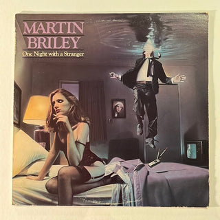 Martin Briley – One Night With A Stranger LP mit OIS (VG) - schallplattenparadis