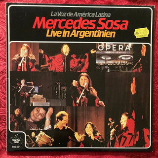 Mercedes Sosa – Live In Argentinien LP mit OIS (NM) - schallplattenparadis