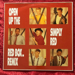 Simply Red – Open Up The Red Box Maxi-Single (VG+) - schallplattenparadis