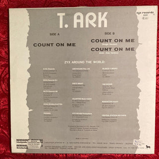 T. Ark - Count on me Maxi-Single (VG+) - schallplattenparadis
