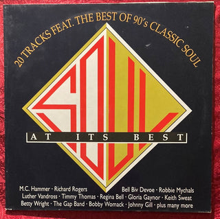 Various – Soul At Its Best Doppel LP (NM) - schallplattenparadis