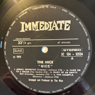 The Nice ‎– Ars Longa Vita Brevis Doppel LP (NM)