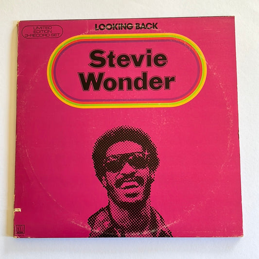Stevie Wonder ‎– Looking Back 3 LPs (VG+)
