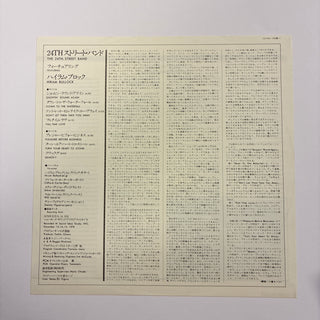 The 24th. Street Band ‎– The 24th. Street Band LP mit Beiblatt (VG+)