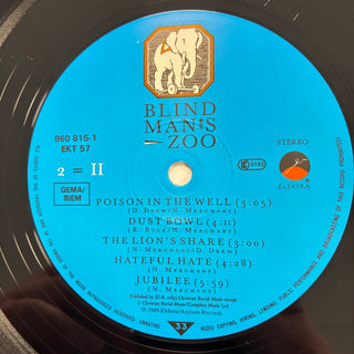 10,000 Maniacs ‎– Blind Man's Zoo LP mit OIS und Beiblatt (NM) - schallplattenparadis