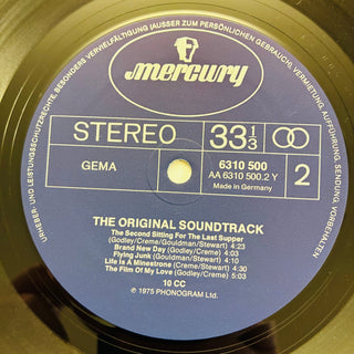 10cc ‎– The Original Soundtrack LP mit Beiblatt (NM) - schallplattenparadis