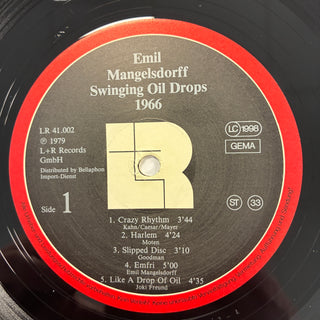 Emil Mangelsdorff ‎– Swinging Oil Drops! LP (NM)