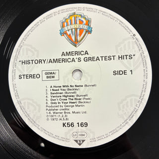 America ‎– History - America's Greatest Hits LP mit OIS (NM)
