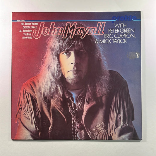 John Mayall ‎– John Mayall With Peter Green, Eric Clapton & Mick Taylor LP (VG)