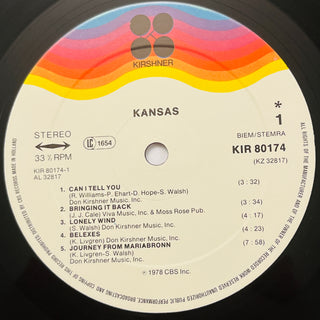 Kansas  ‎– Kansas LP mit OIS (VG+)