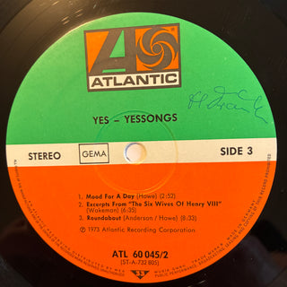 Yes – Yessongs 3 LPs (VG+)