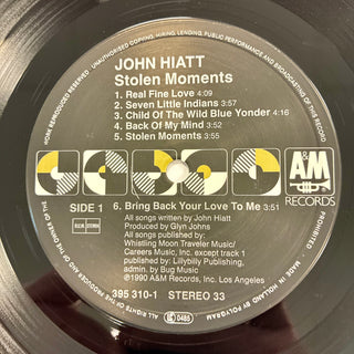 John Hiatt ‎– Stolen Moments LP mit OIS (NM)