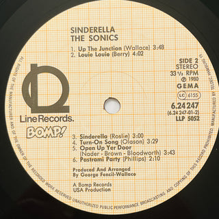 The Sonics ‎– Sinderella LP (VG+)