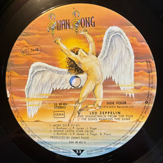 Led Zeppelin ‎– The Soundtrack From The Film The Song Remains The Same Doppel LP (NM)