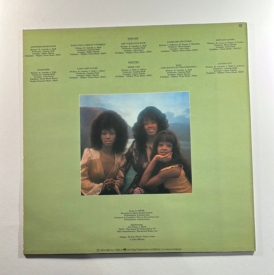The Three Degrees ‎– With Love LP (VG+)