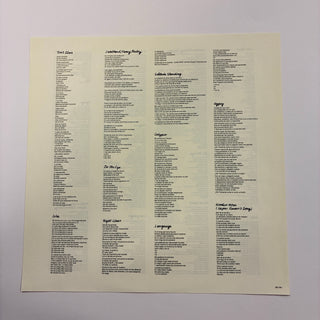 Suzanne Vega ‎– Solitude Standing LP mit OIS (NM)