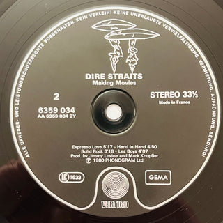 Dire Straits ‎– Making Movies LP mit OIS (VG+)